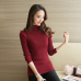 Turtleneck Sweater Women Fashion 2019 Autumn Winter Black Tops Women Knitted Pullovers Long Sleeve Jumper Pull Femme Clothing