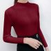 Turtleneck Women Sweater Ladies Slim Autumn Winter Knitted Femme Tops High Elasticity Soft Female Long Sleeve Pullovers Sweater