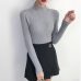 Turtleneck Women Sweater Ladies Slim Autumn Winter Knitted Femme Tops High Elasticity Soft Female Long Sleeve Pullovers Sweater