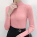 Turtleneck Women Sweater Ladies Slim Autumn Winter Knitted Femme Tops High Elasticity Soft Female Long Sleeve Pullovers Sweater