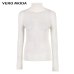 Vero Moda  Fall 100% Wool Slim Fit Minimalist Knitted Base turtleneck Knitted Sweater women | 318324522