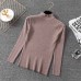 WWENN Sweater Long Sleeve 2019 Autumn Women Pullovers Sweater Warm Winter Jerseis Mujer Turtleneck Tops Jumpers Jaqueta Feminina