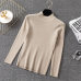 Winter Knitting Sweater Pullovers Women Long Sleeve Tops Turtleneck Knitted Sweater Chic Woman Clothes Female Casual Streetwear