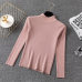 Winter Knitting Sweater Pullovers Women Long Sleeve Tops Turtleneck Knitted Sweater Chic Woman Clothes Female Casual Streetwear