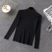 Winter Knitting Sweater Pullovers Women Long Sleeve Tops Turtleneck Knitted Sweater Chic Woman Clothes Female Casual Streetwear