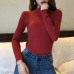 Winter Knitting Sweater Pullovers Women Long Sleeve Tops Turtleneck Knitted Sweater Chic Woman Clothes Female Casual Streetwear