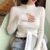 Winter Knitting Sweater Pullovers Women Long Sleeve Tops Turtleneck Knitted Sweater Chic Woman Clothes Female Casual Streetwear