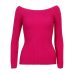 Wixra Warm and Charm Off Shoulder Knitted Sweater Women Autumn Elegant Jumper Pull Femel Winter High Stretch Knitwear Top