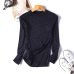 Wixra Women Winter Spring All base Match O-Neck Sweater Basic For Daily Pullovers Pure Color Womens Clothing