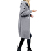 Women Jacket Long Coat Autumn 2019 Casual Plus Size Winter Hooded Jacket Female Sweater Ladies Cardigan chaqueta mujer 4XL 5XL