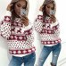 Women Lady Jumper Sweater Pullover Tops Coat Christmas Winter Womens Ladies Warm Brief Sweaters Clothing