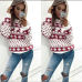 Women Lady Jumper Sweater Pullover Tops Coat Christmas Winter Womens Ladies Warm Brief Sweaters Clothing