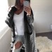 Women Long Cardigan Sweater Top Long Sleeve loose knitting cardigan sweater Women Knitted Female Cardigan pull femme