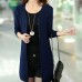 Women Sweater Long Cardigan Fashion Summer Style Long Sleeve Thin Knitted Cardigan female Sweaters Free Shipping