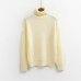 Women Sweater & Pullover 2018 Autumn Women Solid Color Turtleneck Loose Thicken Retro Sweater Female Knitted Jumper And Pullover