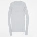 Women Sweater Pullover Basic Rib Knitted Cotton Tops Solid Crew Neck Essential Jumper Long Sleeve Sweaters With Thumb Hole