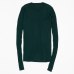 Women Sweater Pullover Basic Rib Knitted Cotton Tops Solid Crew Neck Essential Jumper Long Sleeve Sweaters With Thumb Hole