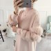 Women Sweaters and Pullovers Casual Oversized Sweater Christmas Winter Sleeve Pull Femme knitted jumpers