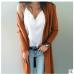 Women knitted long sleeve long sweater cardigan for female women 2018 autumn new overcoat outwear coats women autumn S M L XL