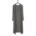 Women's Casual Long Modal Cotton Soft Comfortable Strong Dangling Simple Color All Year Round Free Size Loose Thin Cardigan