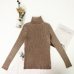 Womens Sweaters 2019 Winter Tops Turtleneck Sweater Women Thin Pullover Jumper Knitted Sweater Pull Femme Hiver Truien Dames New