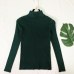 Women's Turtleneck Letter Sweater Women Embroidery Sweaters Fashion Jersey Women Winter 2018 Autumn Pullover Sweater Jumper New