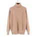 Yanueun Turtleneck Sweaters All Base Match Loose Solid Women Soft Sweater Pullovers Autumn Winter Sweater For Women