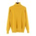 Yanueun Turtleneck Sweaters All Base Match Loose Solid Women Soft Sweater Pullovers Autumn Winter Sweater For Women