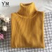 YuooMuoo Good Quality Comfy Turtleneck Sweater 2019 Women Korean Style Pullover Jumper Winter Top Knitted Sweater Pull Femme