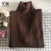 YuooMuoo Good Quality Comfy Turtleneck Sweater 2019 Women Korean Style Pullover Jumper Winter Top Knitted Sweater Pull Femme