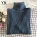 YuooMuoo Good Quality Comfy Turtleneck Sweater 2019 Women Korean Style Pullover Jumper Winter Top Knitted Sweater Pull Femme