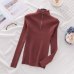 Zipper Turtleneck Sweater Korean Womens Sweaters 2018 Winter Tops For Women Pullover Autumn Jumper Knitted Sweater Pull Femme