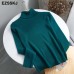 casual Autumn Winter Basic Sweater pullovers Women turtleneck Solid Knit Slim Pullover female Long Sleeve bigsize warm Sweater