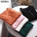 casual Autumn spring Basic Sweater pullovers Women v-neck Solid Knit Slim Pullover female Long Sleeve warm button Sweater