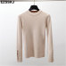 casual Autumn winter Women thick Sweater Pullovers long sleeve button o-neck chic Sweater Female Slim knit top soft jumper