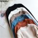 casual Autumn winter Women thick Sweater Pullovers long sleeve button o-neck chic Sweater Female Slim knit top soft jumper