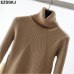 chic Autumn winter thick Sweater Pullovers Women Long Sleeve casual warm basic turtleneck Sweater female knit Jumpers top