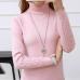 high quality Women Turtleneck Winter Sweater Women Cashmere Knitted Women Sweaters And Pullovers Female Jumper Tricot Tops