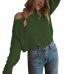 off shoulder pullover womens sweater knitted sweater women long sleeve loose jumpers oversized sweater pull femme plus size 5XL