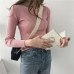 sweater women pullover slim o-neck warm sweaters knitted korean jumper fashion women clothes pull femme poleras sueter 2019