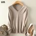 women cashmere sweater Fashion Autumn Cashmere Wool Kint Sweater Solid Slim Sexy Pullovers Coat Female Blouse Knit Sweater WA647