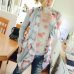 women new fashion Aztec printed long sleeved casual all-match Cardigans