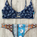 Sexy Printed Nylon Bikini Set Sexy Printed Nylon Bikini Set