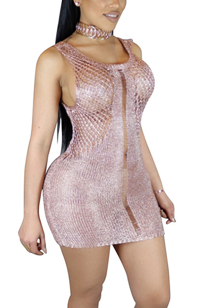 Polyester  Solid Cover-Ups