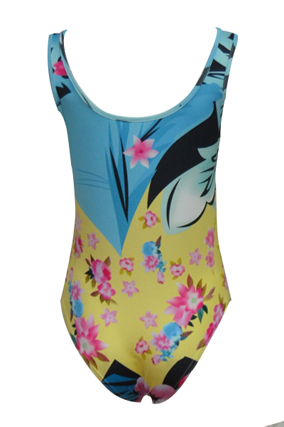 Sexy Hollow-out Milk Fiber One-piece Swimwear