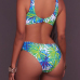 Sexy Printed Backless Polyester One-piece Swimwear Sexy Printed Backless Polyester One-piece Swimwear
