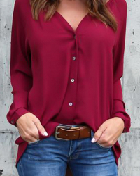  Give It Your Best V Neck Shirt