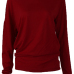 Leisure Dew Shoulder Wine Red Cotton Shirts Leisure Dew Shoulder Wine Red Cotton Shirts