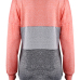  Color Splicing Long Sleeves Casual T-shirt