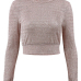 Euramerican Turtleneck See-Through Pink Polyester T-shirt(Without Bra) Euramerican Turtleneck See-Through Pink Polyester T-shirt(Without Bra)